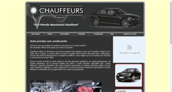 Desktop Screenshot of chauffeurs.it
